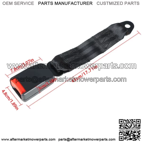 For 1982-1995 Jeep Wrangler CJ YJ 2Pcs Universal 3 Points Retractable Seat Belts - Image 5