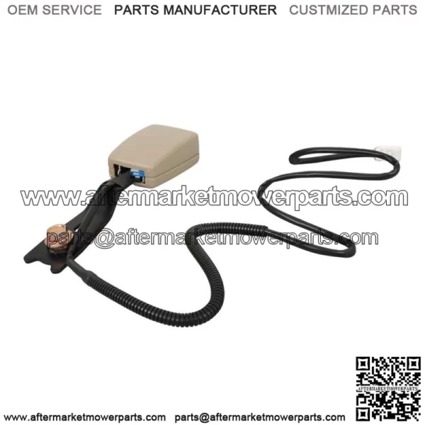 For 01-03 Mazda Protege Front Left Driver Seat Belt Buckle Receiver Beige - Image 4