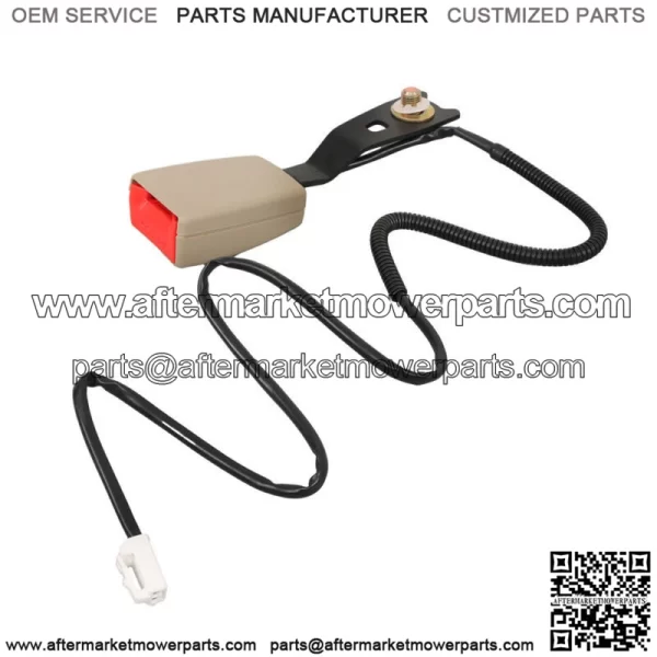 For 01-03 Mazda Protege Front Left Driver Seat Belt Buckle Receiver Beige - Image 5