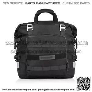 Motorcycle Side Pannier Bag Waterproof Quick Release Saddle Bag Black