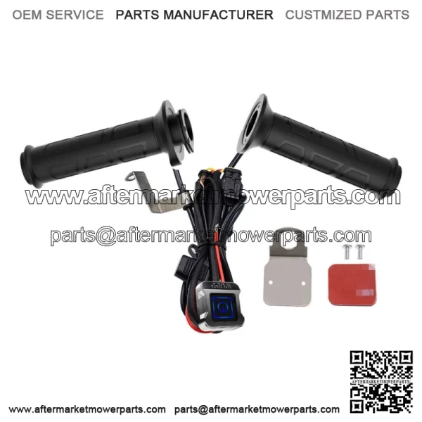 Motorcycle ATV Heated Grips Handlebar Hand Pads Heater Warmer Adjustable Temp (For: CF-Moto) - Image 2