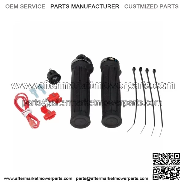 NEW MOOSE HEATED ATV  HAND GRIPS KAWASAKI HONDA YAMAHA POLARIS