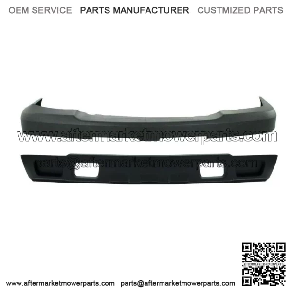 Front Bumper Cover + Valance For 2003-2006 Chevrolet Silverado 2500HD 3500HD (For: More than one vehicle)