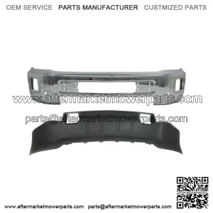 Front Chrome Bumper + Valance For 2015-2019 Chevy Silverado 2500HD 3500 (For: More than one vehicle)