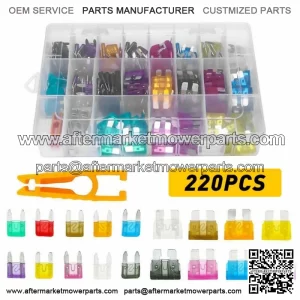 220X Car Blade Fuse Assortment Assorted Kit Blade Auto Truck Automotive Parts (For: Ford F-150)
