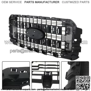 Front Bumper Upper Grille For 2011-2016 Ford F-250 F-350 F-450 F-550 Super Duty