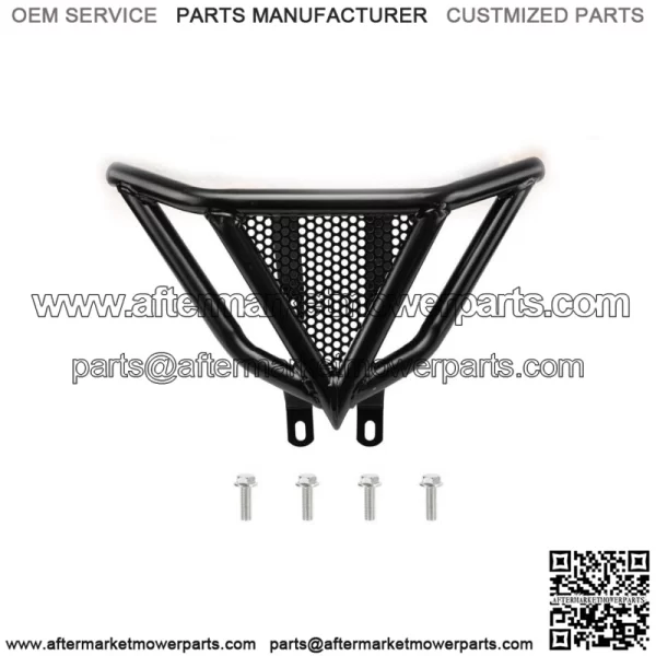 Front Bumper Grab Bar Black For Yamaha 700 700R YFM 2006-2024 For: More than one vehicle