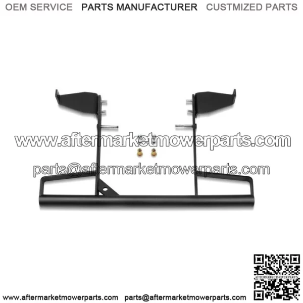 Rear Steel Wide Grab Bar Bumper For Yamaha 06-20 700 700R YFM700 Black For: More than one vehicle