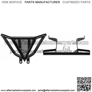 Front Bumper Guard + Rear Grab Bar For Yamaha 700 / 700R 2006-2024 For: More than one vehicle