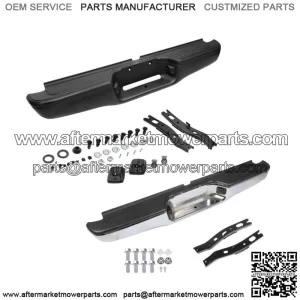Fit For 1995-2004 Toyota Tacoma Truck Complete Steel Rear Step Bumper Assembly
