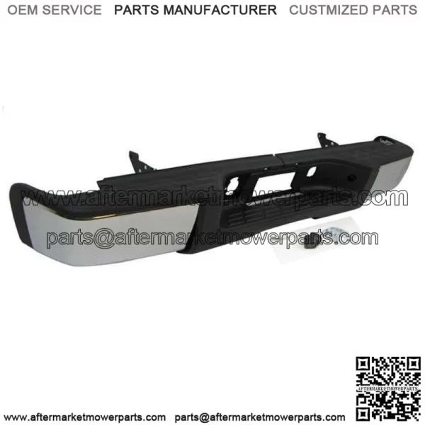 For 2007-2013 Chevy Silverado GMC Sierra 1500 Truck Chrome Rear Bumper Assembly