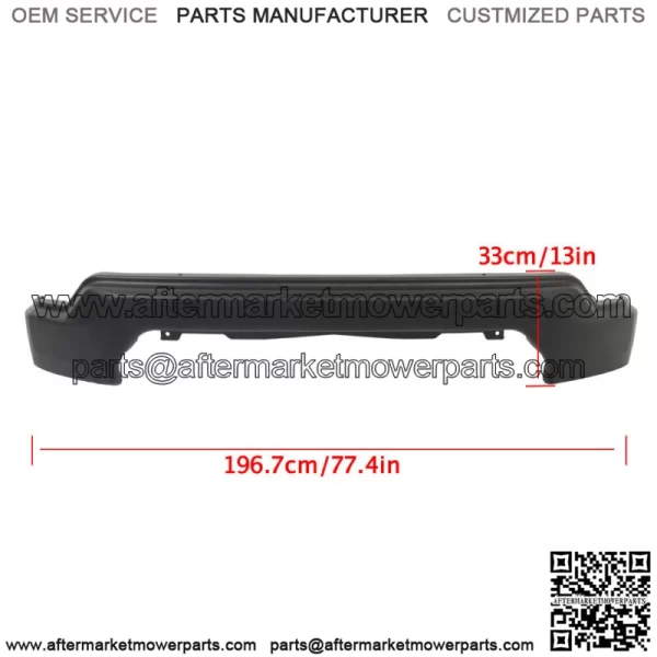 Paintable Front Bumper For 2019-2021 GMC Sierra Black Without Sensors GM1002876 - Image 3