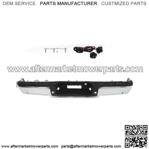 Chrome Complete Rear Bumper Assembly For 2006-2008 Ford F150 w/ Park Assist