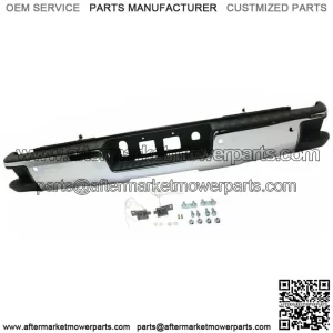 Chrome Rear Bumper Assembly For 2014 -2018 Chevy Silverado Sierra 1500 W/ Park