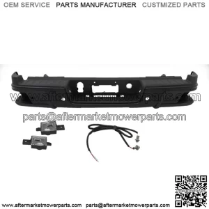Steel Rear Step Bumper For 2019-2021 Chevy Colorado GMC Canyon With Sensor Holes
