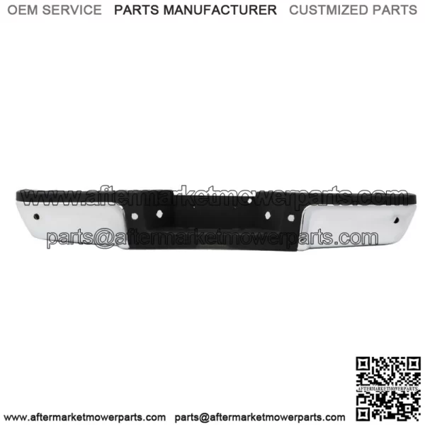 For 2008-2016 Ford F-250 F-350 Super Duty Chrome Steel Rear Step Bumper Assembly - Image 2