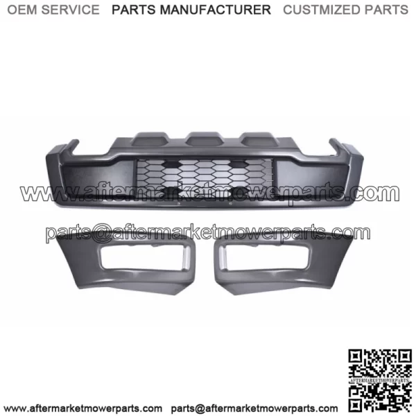 For 2018 2019 2020 Ford F-150 Gray Raptor Style Steel Front Bumper Assembly Kit