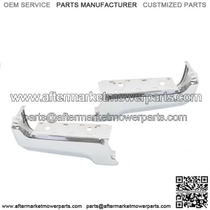 Chrome Pair Of Rear Bumper Face Bars For 2017-2022 Ford F250 F350 Super Duty