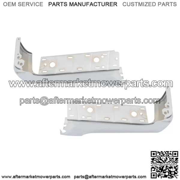Chrome Pair Of Rear Bumper Face Bars For 2017-2022 Ford F250 F350 Super Duty - Image 3