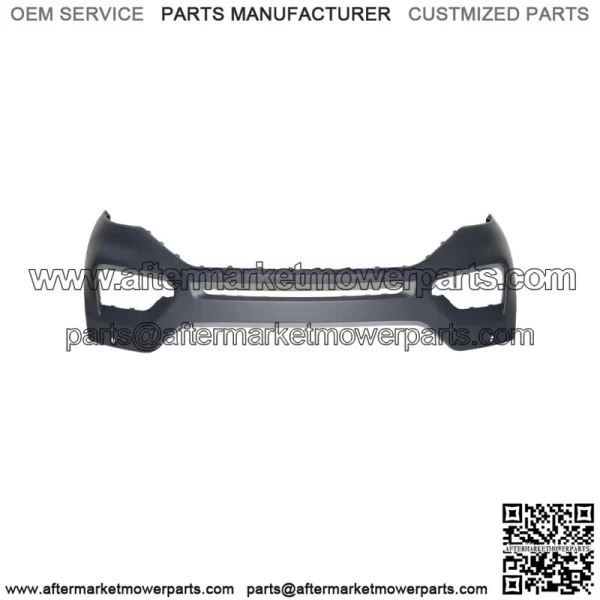 Fit For 2020 2021 Ford Explorer  Front Bumper Upper With Park Sensor Holes - Image 2