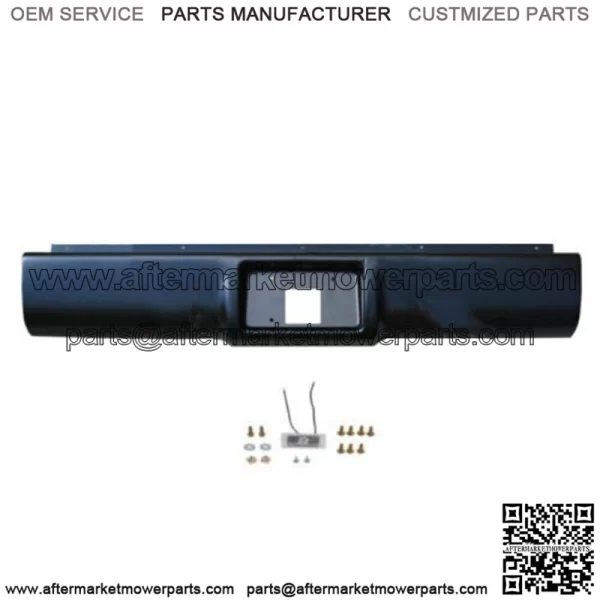 For 1988-1998 Chevrolet C1500 / K2500 Rear Bumper With License Plate Holes Rear - Image 2