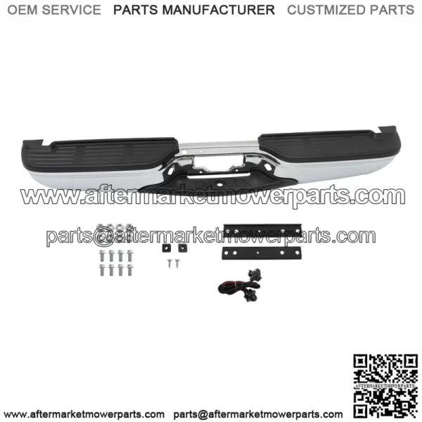 Chrome Rear Step Bumper Assembly For 1999-2007 Ford F250 F350 Super Duty - Image 2