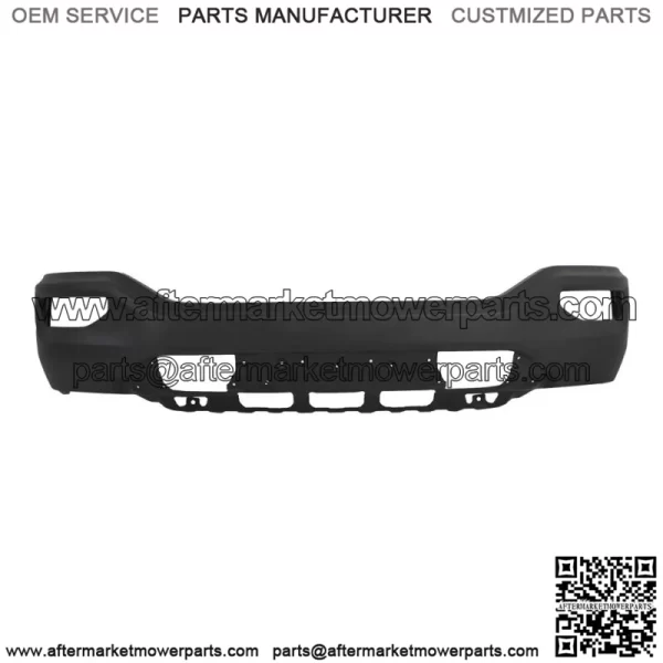 Black Steel Front Bumper Without Sensors Holes For 2016-2018 Sierra 1500 Painted - Image 2