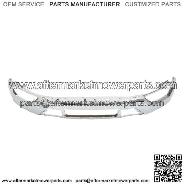Steel Front Bumper Chrome W/o Sensor Holes For 2021-23 Ford F150 ML34-17757-F - Image 3