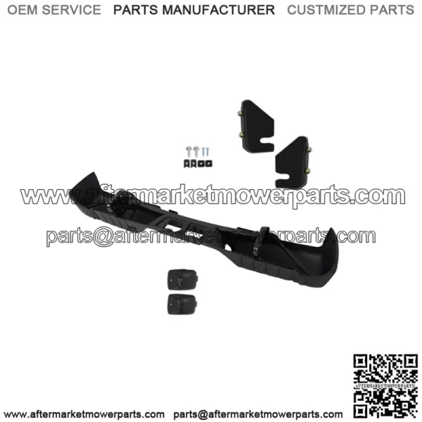 Rear Step Bumper Assembly Black Steel For 2007-2013 Toyota Tundra TO1103115