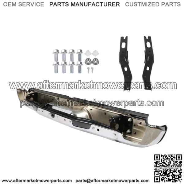 Steel Rear Step Bumper Chrome For 1995-2004 Tacoma Direct Replacement TO1102215 - Image 3