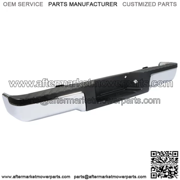 Rear Step Bumper Assembly For 2009-14 Ford F150 Complete Chrome Steel FO1103160 - Image 3