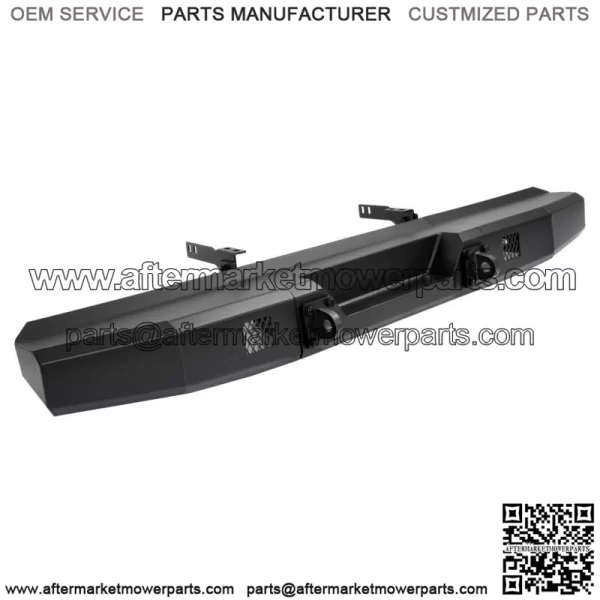 Rear Bumper For Polaris Ranger 1000 /XP 1000 NorthStar  Premium 2018-2024 Black (For: Polaris)