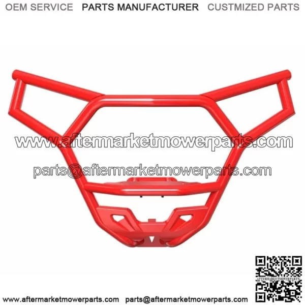 2019-2024 Polaris RZR TRAIL XP1000 Front High Coverage Bumper Red 2884732-293