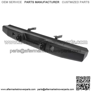 Rear Bumper Steel W/ Lights holes For Polaris Ranger 1000 /XP 1000 2018-2024 New (For: Polaris)