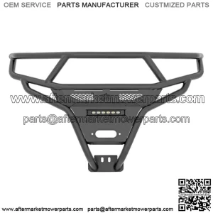Tubular Bumper Front Black Series LED 6" for Polaris RZR XP1000 (For: Polaris)