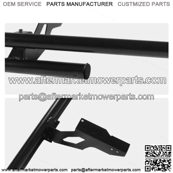 Rear Double Tube Bumper For 2018-2022 Polaris Ranger XP 1000 North Star Edition (For: Polaris) - Image 5