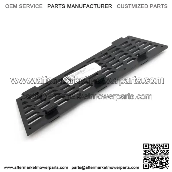 Bumper Screen, Upper, Gloss Black, Part 5439016-070 - Image 2