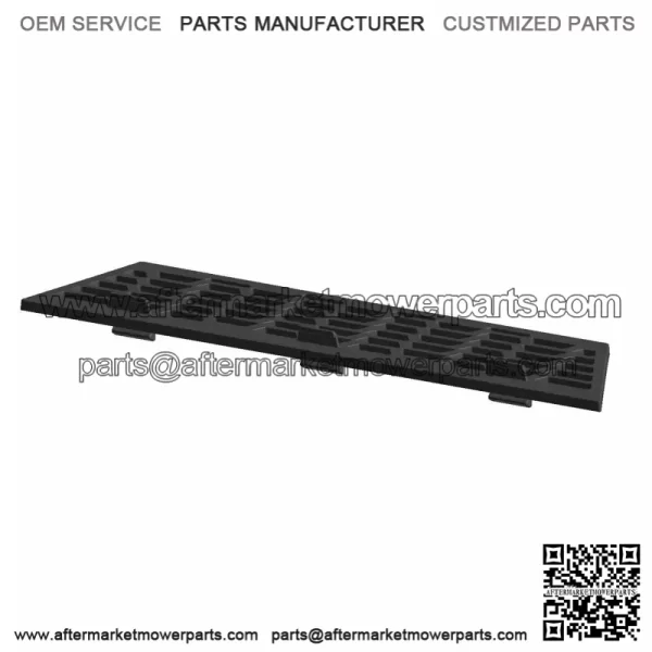 Bumper Screen, Upper, Gloss Black, Part 5439016-070 - Image 3