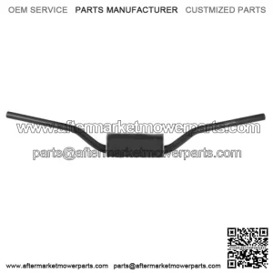 Black RC / OEM Bend Handlebar - 1-1/8" w/ Pad 604-01-BK