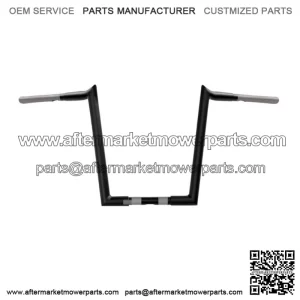 16" Satin Black Handlebar WILD 1 WO586B