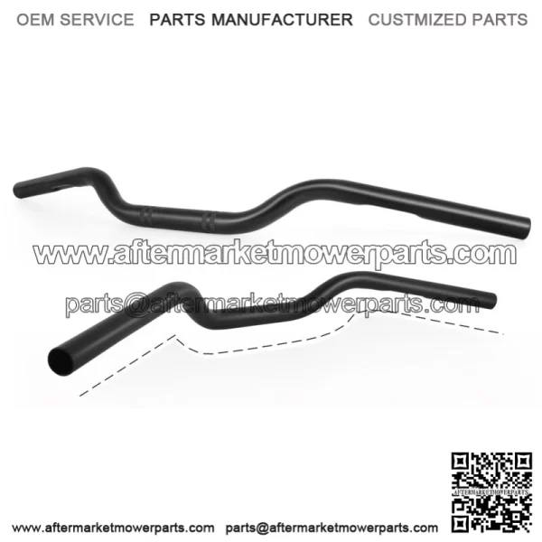 7/8" 22mm Rise Drag Handlebar Tracker Black For Yamaha FZ-07 FZ-09 FZ1 FZ8 FZ6R - Image 2