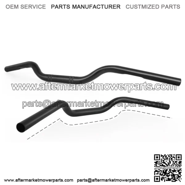 1" 25mm Tracker Drag Handlebar Chrome For Harley Sportster Custom Bobber Chopper - Image 3
