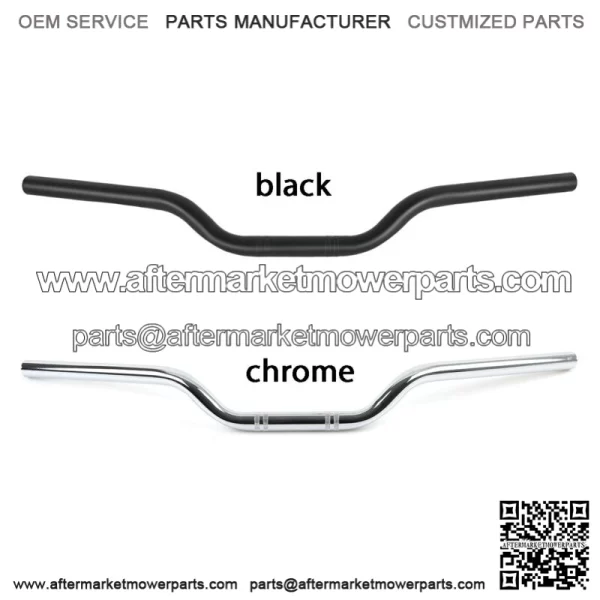 1" 25mm Tracker Drag Handlebar Chrome For Harley Sportster Custom Bobber Chopper - Image 4