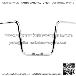 1-1/4 in. Twin Round Handlebars Chrome LA-7324-14C