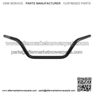 1in. Handlebar Flat Black Buckhorn Low Bend