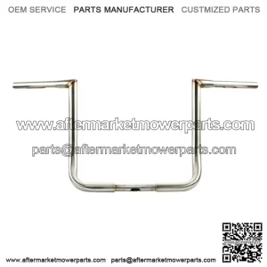 1-1/4" Twin Peaks Touring Handlebar 14" Stainless LA-7361-14SS