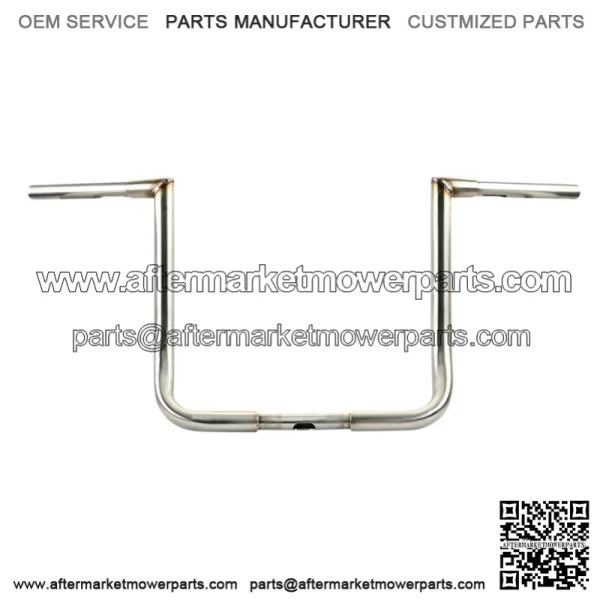 1-1/4" Twin Peaks Touring Handlebar 14" Stainless LA-7361-14SS