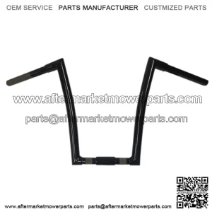 1 1/4" Strip Handlebars 14" Black Spr - 14" 0601-3573