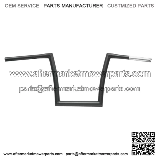 1 1/4" Strip Handlebars 14" Flat Black 0601-3134
