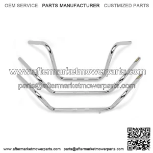 1in. Handlebar Low-Rise Drag Bar (Dimpled) - Chrome 300915